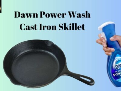 Dawn Power Wash Cast Iron Skillet